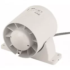 Xpelair AL100T 100mm Axial Inline Bathroom Shower Extractor Fan Kit with Timer White / Chrome 220-240V -Cheap Air Vents Store 120FH A3