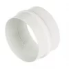 Manrose Round Pipe Connector White 100mm -Cheap Air Vents Store 12697 P