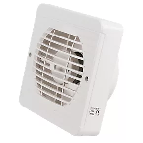 Manrose XF150BP 150mm Axial Kitchen Extractor Fan White 240V 3 Manrose XF150BP 150mm Axial Kitchen Extractor Fan White 240V