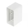 Manrose Rectangular Flat Channel Connector White 100mm 1 Manrose Rectangular Flat Channel Connector White 100mm -Cheap Air Vents Store 13946 P