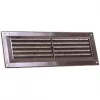 Map Vent Fixed Louvre Vent with Flyscreen Brown 229 x 76mm -Cheap Air Vents Store 158HY P