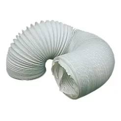Manrose PVC Flexible Ducting Hose White 1m x 100mm