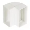 Manrose Rectangular 90° Vertical Bend White 100mm -Cheap Air Vents Store 18905 P