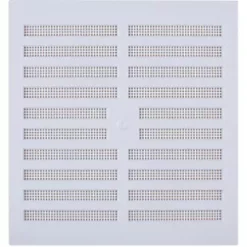 Map Vent Adjustable Vent White 229 x 229mm