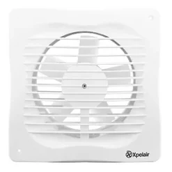 Xpelair VX100 Slim 100mm Axial Bathroom Extractor Fan White 220-240V -Cheap Air Vents Store 2422R A3