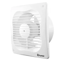 Xpelair VX100 Slim 100mm Axial Bathroom Extractor Fan White 220-240V