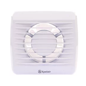 Xpelair VX100T 100mm Axial Bathroom Extractor Fan with Timer White 220-240V 4 Xpelair VX100T 100mm Axial Bathroom Extractor Fan with Timer White 220-240V - Image 2