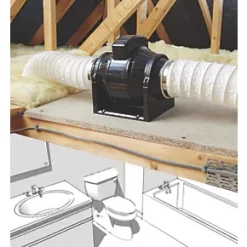 Manrose MF100 100mm Axial Inline Extractor Fan 240V -Cheap Air Vents Store 26867 A2