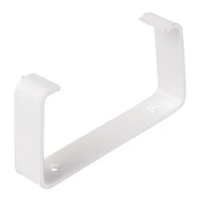 Manrose Rectangular Flat Channel Clips White 100mm 2 Pack 3 Manrose Rectangular Flat Channel Clips White 100mm 2 Pack