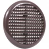 Map Vent Fixed Louvre Vent with Flyscreen Brown 145 x 145mm -Cheap Air Vents Store 283HY P