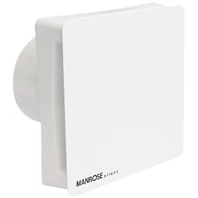 Manrose CSF100S 100mm Axial Bathroom Extractor Fan White 240V 3 Manrose CSF100S 100mm Axial Bathroom Extractor Fan White 240V
