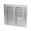 Map Vent Fixed Louvre Vent Silver 229 x 229mm -Cheap Air Vents Store 39476 P