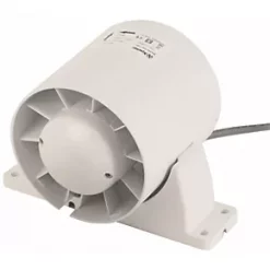 Xpelair AL100 100mm Axial Inline Bathroom Shower Extractor Fan Kit White / Chrome 220-240V -Cheap Air Vents Store 416FH A3