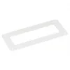 Manrose Rectangular Wall Plate White 120mm -Cheap Air Vents Store 45372 P