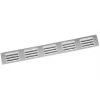Map Vent Fixed Louvre Vent Silver 466 x 51mm -Cheap Air Vents Store 468HY P