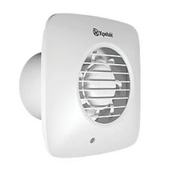 Xpelair DX100PS 100mm Axial Bathroom Extractor Fan White 220-240V -Cheap Air Vents Store 5089H A2