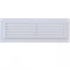 Map Vent Fixed Louvre Vent with Flyscreen White 229 x 76mm -Cheap Air Vents Store 5104D P