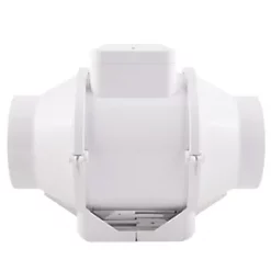 Xpelair XIMX150T 150mm Axial Inline Extractor Fan with Timer 220-240V -Cheap Air Vents Store 5338P A2