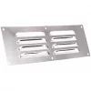 Map Vent Fixed Louvre Vent Chrome Stainless Steel 229 x 76mm -Cheap Air Vents Store 540HY P