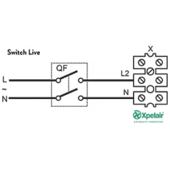 Xpelair XIMX100 100mm Axial Inline Extractor Fan 240V 10 Xpelair XIMX100 100mm Axial Inline Extractor Fan 240V -Cheap Air Vents Store 5465H A2
