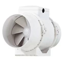 Xpelair XIMX100 100mm Axial Inline Extractor Fan 240V