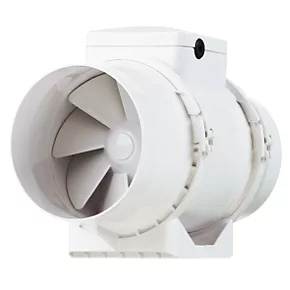 Xpelair XIMX100 100mm Axial Inline Extractor Fan 240V 3 Xpelair XIMX100 100mm Axial Inline Extractor Fan 240V