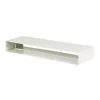 Manrose Rectangular Flat Channel Connector White 225mm -Cheap Air Vents Store 58458 P