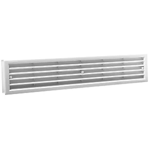 Map Vent Fixed Louvre Vent White 430 x 75mm 3 Map Vent Fixed Louvre Vent White 430 x 75mm