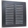 Map Vent Fixed Louvre Vent Matt-Anthracite 229 x 229mm -Cheap Air Vents Store 663HY P