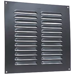 Map Vent Fixed Louvre Vent Matt-Anthracite 229 x 229mm 3 Map Vent Fixed Louvre Vent Matt-Anthracite 229 x 229mm