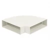 Manrose Horizontal 90° Bend White 212mm -Cheap Air Vents Store 67560 P