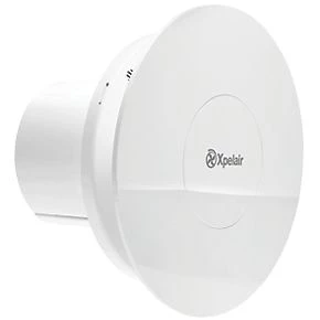 Xpelair CV4SR 100mm Axial Bathroom or Kitchen Extractor Fan with Humidistat & Timer White 220-240V 4 Xpelair CV4SR 100mm Axial Bathroom or Kitchen Extractor Fan with Humidistat & Timer White 220-240V - Image 2