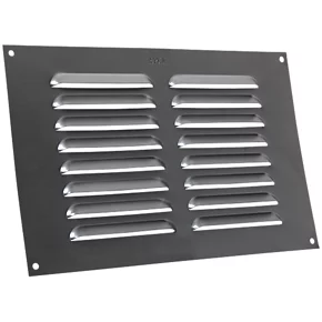 Map Vent Fixed Louvre Vent Matt-Anthracite 229 x 152mm 3 Map Vent Fixed Louvre Vent Matt-Anthracite 229 x 152mm