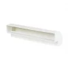 Manrose Rectangular Flat Channel Vertical 90° Bend White 225mm 2 Manrose Rectangular Flat Channel Vertical 90° Bend White 225mm -Cheap Air Vents Store 78560 P