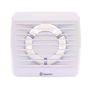 Xpelair VX100P 100mm Axial Bathroom Extractor Fan White 220-240V 4 Xpelair VX100P 100mm Axial Bathroom Extractor Fan White 220-240V - Image 2