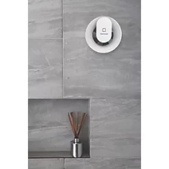 Vent-Axia 409802 Lo-Carbon 99mm Axial Bathroom App Controlled Extraction Fan White 230V -Cheap Air Vents Store 8827P A2