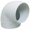Manrose 90° Bend White 100mm -Cheap Air Vents Store 897GY P