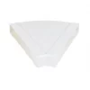 Manrose Rectangular Flat Channel Horizontal 45° Bend White 225mm -Cheap Air Vents Store 90011 P